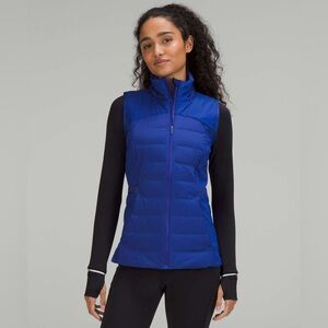 Lululemon Down For It All Vest Psychic Blue